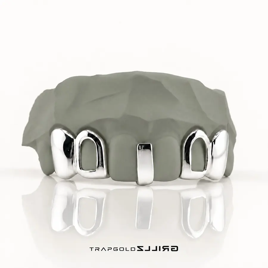 Open Face 3 — White Silver